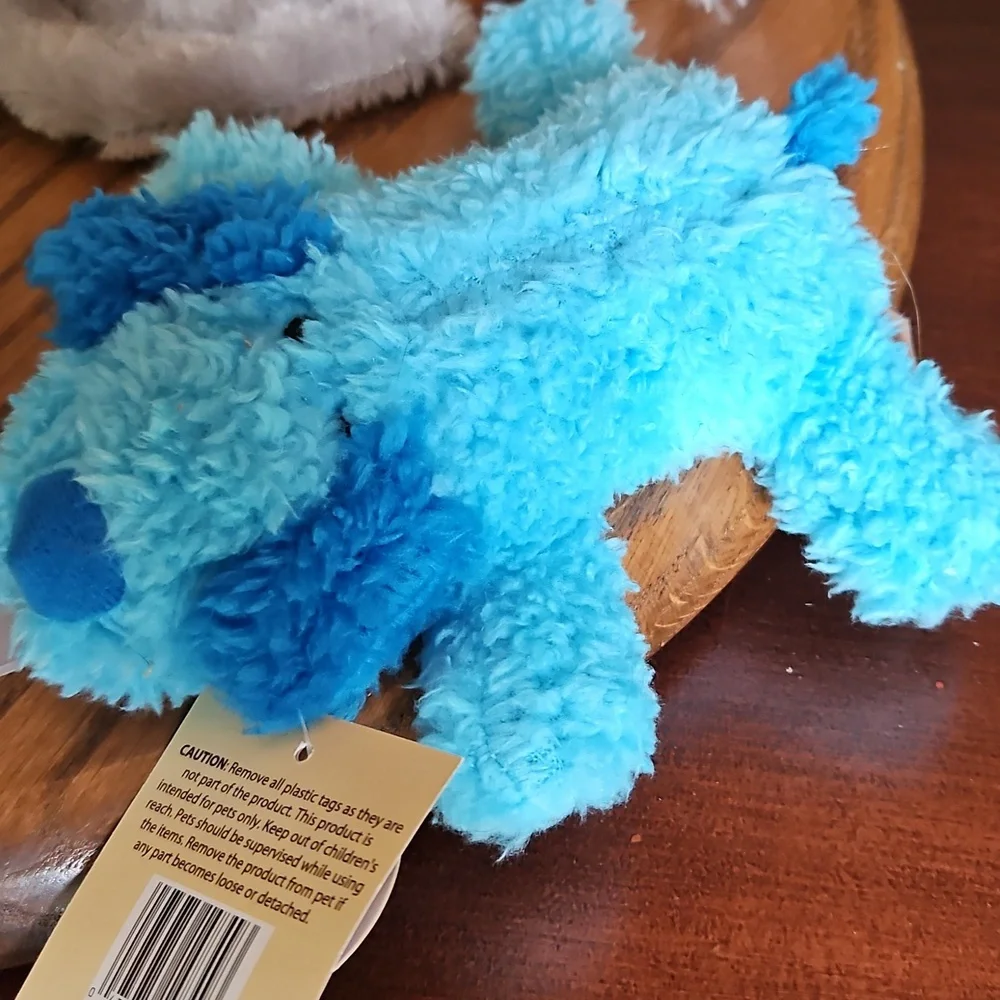 Dog Toys 6 Plush Animal Toys - Multicolor NWT Cat Kitten Puppy